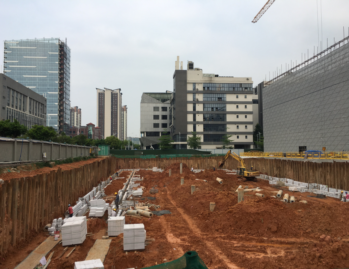 廣州粵有研光電材料科技創新產業園地下室支護
